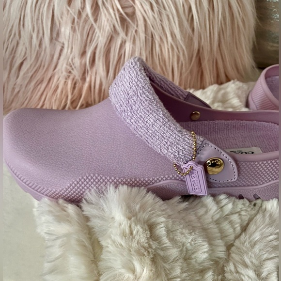 NEW Coach Lola Light Violet Purple Clogs Size 11B - Picture 13 of 16